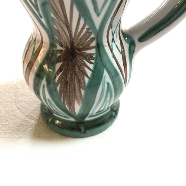Je vous ai dégoté ce joli vase carafe ou vase pichet signé Robert Picault (Vallaris, années 50/60)